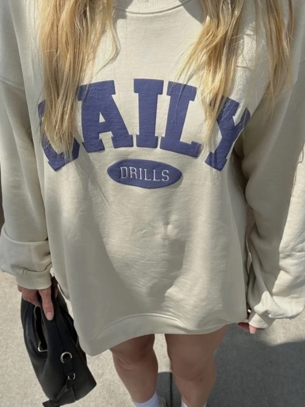 Daily Drills Sand Crewneck